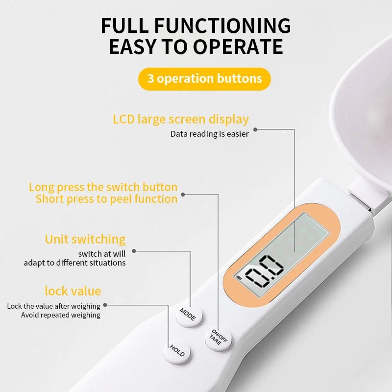 Mini Spoon Scale Digital Kitchen Scale Electronic - View 5