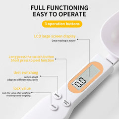 Precision Digital Kitchen Measuring Spoon Scale - Thumbnail 5