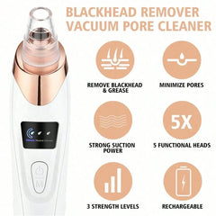 Rechargeable Pore Cleanser & Facial Suction Tool - Thumbnail 5
