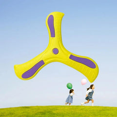 Interactive Night-Glow Soft Boomerang Disc - Thumbnail 3