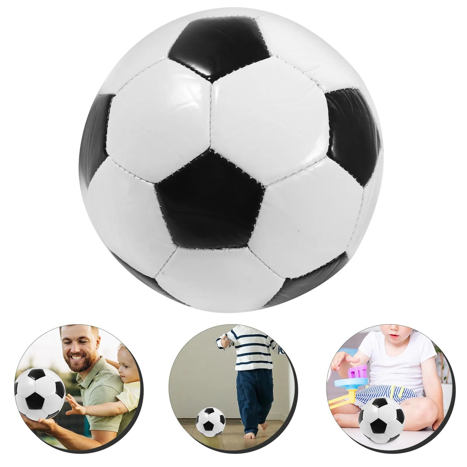 Football Training Soccer Ball for Outdoor Sports Match Play Wear Resistant Educational Creative Drawing Signature Gift
