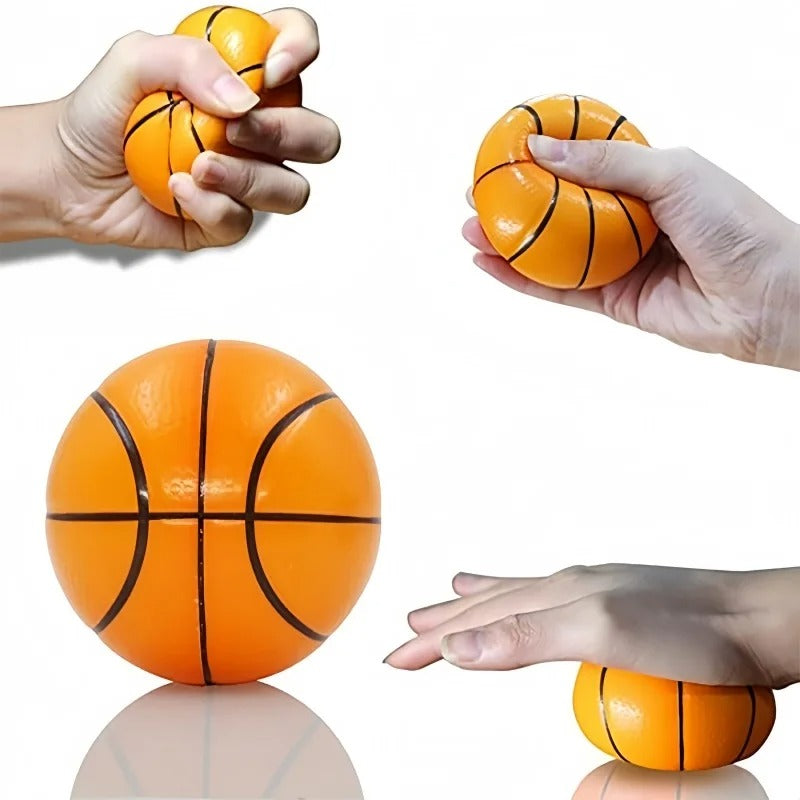 12Pcs Soft Football Basketball Baseball Tennis Toys Foam Sponge Decompression Vent Stress Balls Soccer Anti Stress Sports Toy