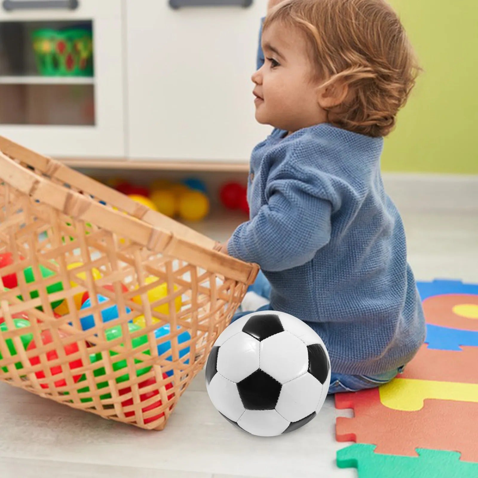 Football Training Soccer Ball for Outdoor Sports Match Play Wear Resistant Educational Creative Drawing Signature Gift
