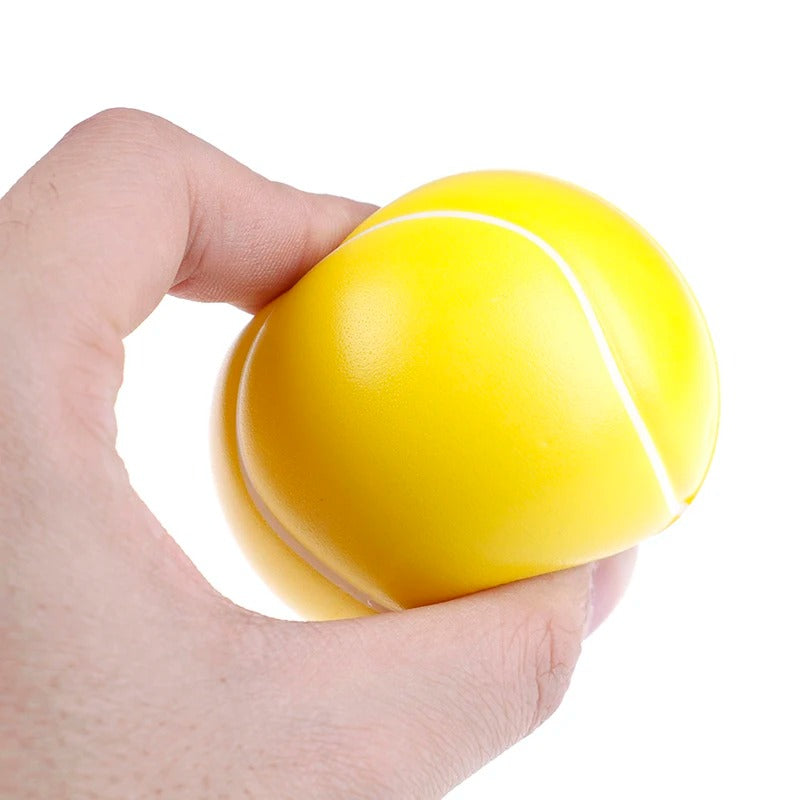 12Pcs Soft Football Basketball Baseball Tennis Toys Foam Sponge Decompression Vent Stress Balls Soccer Anti Stress Sports Toy