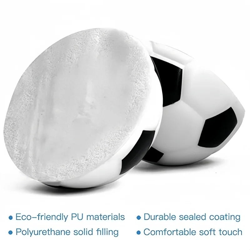 12Pcs Soft Football Basketball Baseball Tennis Toys Foam Sponge Decompression Vent Stress Balls Soccer Anti Stress Sports Toy