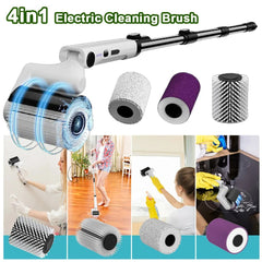 Electric 3-Speed BBQ Grill Cleaning Brush (180° Head) - Thumbnail 9